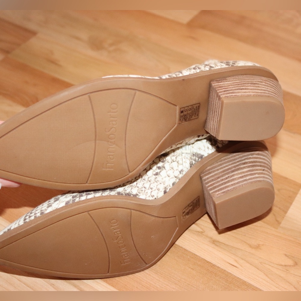 Franco Sarto | Python Canvas Booties Size 8 - Picture 7 of 8